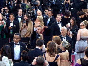 Bradley Cooper waving